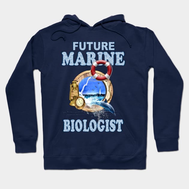 Future Marine Biologist Hoodie by KC Morcom aka KCM Gems n Bling aka KCM Inspirations